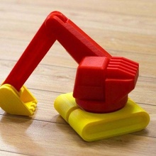 multi color escavatore costruzione multicolore tavolozza giocattoli costruzione_giocattoli 3d print model - Mito3D