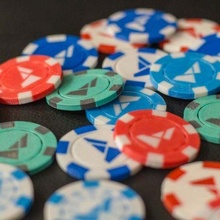 multi color Poker Chips Spiel Mehrfarbig Palette Chip toy_game_accessories 3d print model - Mito3D