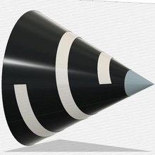 multi material fileur cône ingénierie 3d print model - Mito3D