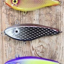 multi-purpose twitch mullet 75mm lure fishing sinking floating suspending artificial bait lipless crank glide stick 3d print model - Mito3D