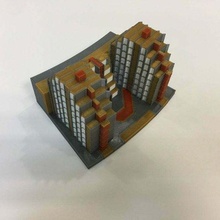 multi Farbe Schlafsäle Gebäude Material 4 3d_printing 3d print model - Mito3D