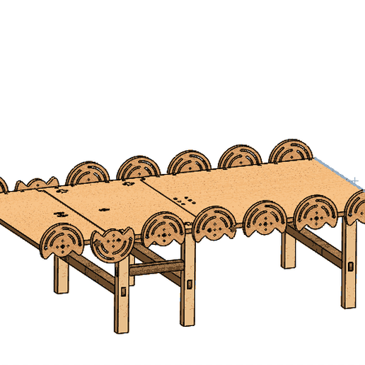 multi Funktion furniture chair Bett Kind v1 Möbel mehrere funktional Holz Stuhl Pläne Zeichnung 3D print model - Mito3D