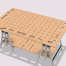 multi fonction Table travail cnc festool outils 3d print model - Mito3D