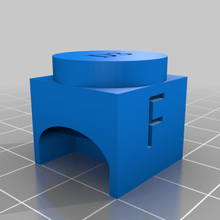 multi purpose calibration cube 20mm bridge test linear print 3d_printing_tests 3d print model - Mito3D