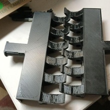 multi resistance band storage power racks tool rack barbell collar 3d print model - Mito3D