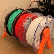 multi spool holder locking mechanism tool 3d printer creality design ender 3 filament fusion 360 multicolor roller accessories 3d print model - Mito3D