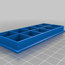 multi square cookie cutter kitchen_dining 3d print model - Mito3D