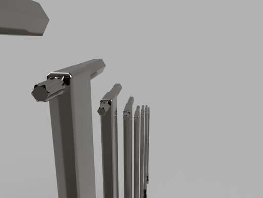 multi ferramenta functional chave fenda conjunto hex torx kit engenharia ferramentas inovação 3d print model - Mito3D