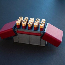 multi-colore dell'apice leggende scatole di munizioni strumento La stampa 3d l'arma video giochi pacificatore cosplay arma 3d print model - Mito3D