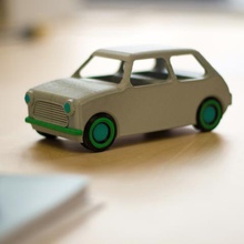 multi-color de la modelo coche juego 3d print model - Mito3D