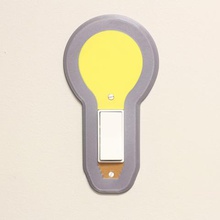 multi-color light bulb switch cover gadget household lightswitch mosaic office palette palette3d printedwithpalette 3d print model - Mito3D