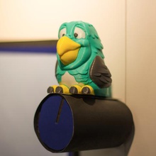 çok renkli papağan remix oyun 3d print model - Mito3D