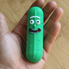 multi-color pickle rick game mosaic palette picklerick printedwithpalette rickandmorty morty paletteprinted 3d print model - Mito3D
