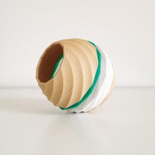 multicolor vase home 3d print model - Mito3D