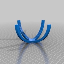 multidirectional inverse overhang test 3d_printing_tests 3d print model - Mito3D