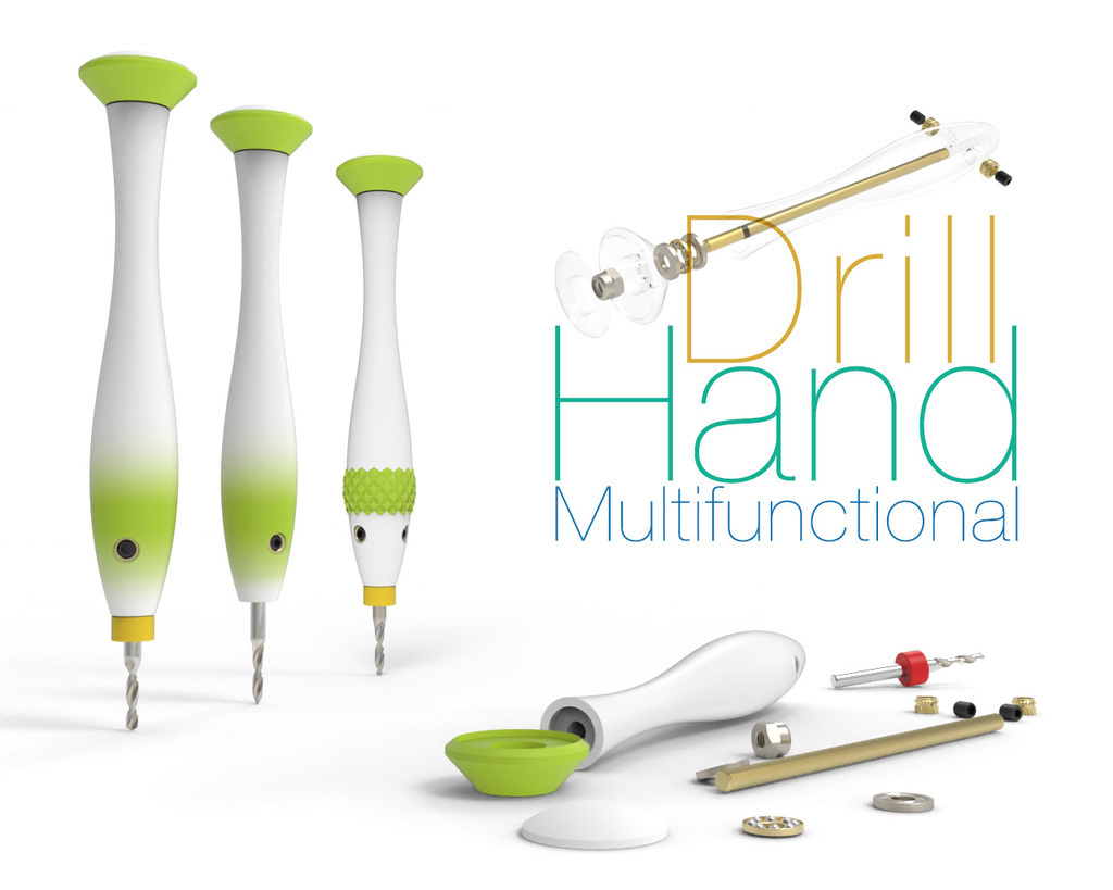 multifunction hand drill Various multifunctional hobby 3D print model - Mito3D