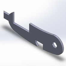 multifuncional ferramenta covid chave anel 3d print model - Mito3D