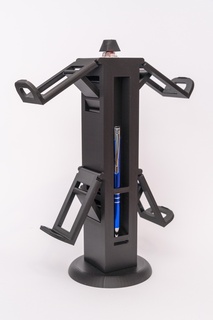 multifunctional controller holder tower 3d print model - Mito3D