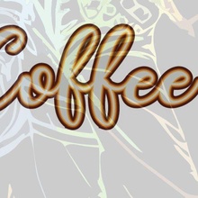 multilayer coffee sign art laser 3d print model - Mito3D