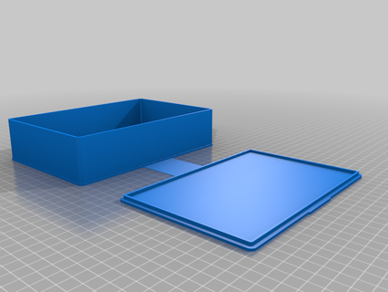 Multimeter Fall Mantel rechteckig angepasst Behälter Box Organisation Lager 3d print model - Mito3D