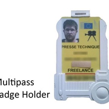 multipass badge holder 5th element gadget 3d print model - Mito3D