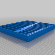 multiple drill 3 64 - 8 tool holders boxes 3d print model - Mito3D