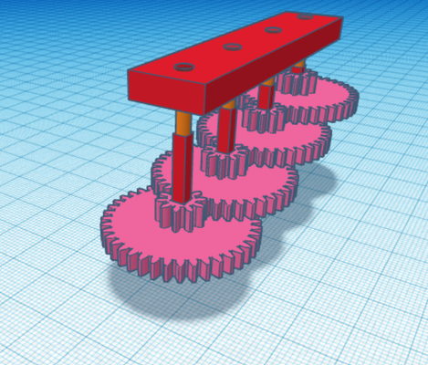 multiplicador vitesse engrandecimiento energía cinilla garrapata outil artilugio gratis sistema multiplicación 3d print model - Mito3D