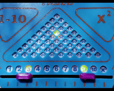 multiplication table toy game educational 3d print model - Mito3D