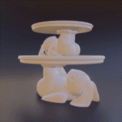 Mehrzweck Base Kuchen Cupcakes etc Ostern Garten dekorativ Eier Gebäck Geschäft Unterstützung Dekoration Kunst Malerei Kunsthandwerk 3d print model - Mito3D