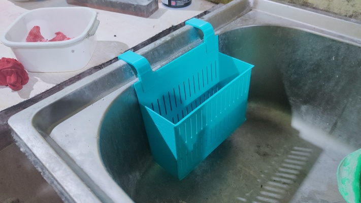 múltiples fines cesta bricolaje diy soporte almacenamiento envase filtrar 3d print model - Mito3D