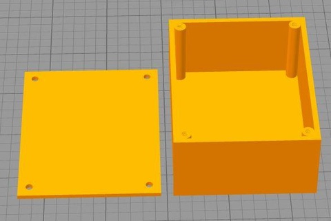 Mehrzweck Box Container Quadrat Lager 3d print model - Mito3D