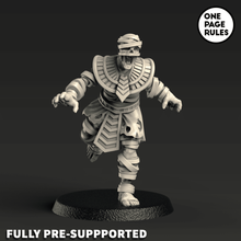 mummy warhammer 40k tomb kings onepagerules mummified undead 3d print model - Mito3D