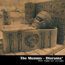 mummy diorama wekster mini dude mummy art wekster mummy mini diorama