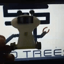 boquiabierto Arte robot dosarbolesrobot juguete alegría robar larva moscardón divertido decoración adorno escritorio mu eco arte juego 3d print model - Mito3D