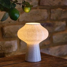 murano mushroom inspired table lamp lighting 3d print model - Mito3D
