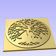 murat sevinc bijoux pendentif d'arbre en arbre vie 3d print model - Mito3D