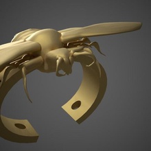 omicidio hornet bracciale gioielli braccialetto 3d print model - Mito3D