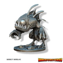 murlok game monster fantasy scifi mini miniature creature dungeons dnd tabletop gaming 3d print model - Mito3D