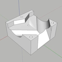 pista per biglie morbido marbletrack interruttore 3d print model - Mito3D