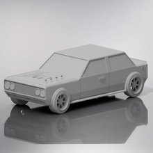 músculo carro lada brinquedo assento hotwheels escalextrico miniz 3d print model - Mito3D