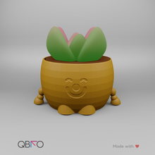 muscly planter 3d print model - Mito3D