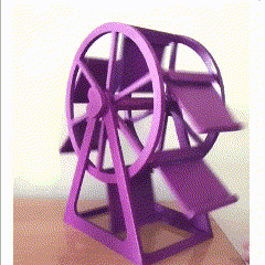 muscovite portrait wheel ferris wheel picture moscow wheel photo display rotating photo frame photography print without supports portrait holder photo showcase home decor office decoration visual experience moscow fair-inspired romantic photo display spinning photo display creative photo frame personalized photo pre  3d print model - Mito3D