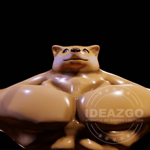 muscular doge - musculoso a arte cão meme do mamadisimo figura 3d print model - Mito3D