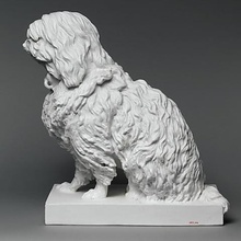 musette maltese cane art arte scansioni di ceramica met museum museo scansione ruvida repliche 3d print model - Mito3D