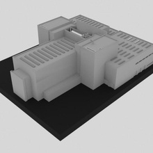 müze Sanat san Francisco mimari Müzesi San ünlü yapı 3d print model - Mito3D