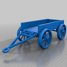 museumsdorf wagen - spinning wheels game vehicles 3d print model - Mito3D