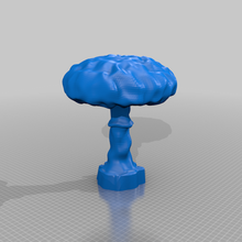 champignon-cloud pilzgericht art modèles 3d print model - Mito3D