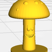 mushroom 3d print model - Mito3D