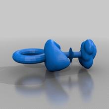 mushroom cloud-Schnuller Spiel - Spielzeug 3d print model - Mito3D