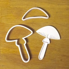mushroom cookie fly agaric home 3d print model - Mito3D